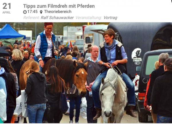 Vorträge auf der Nordpferd